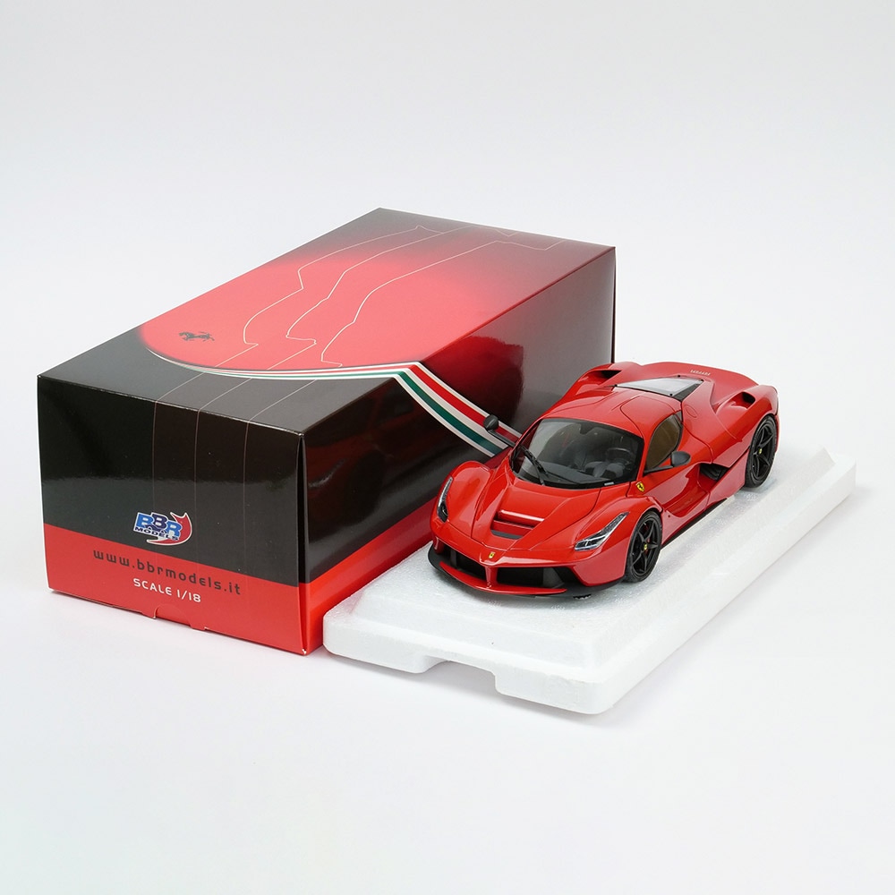 BBR MODELS 1/18スケール フェラーリ ラ フェラーリ レッド (ロッソ コルサ) PBBR182218