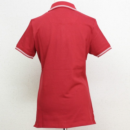 フェラーリ レディース エンジニア カラー ポロ レッド