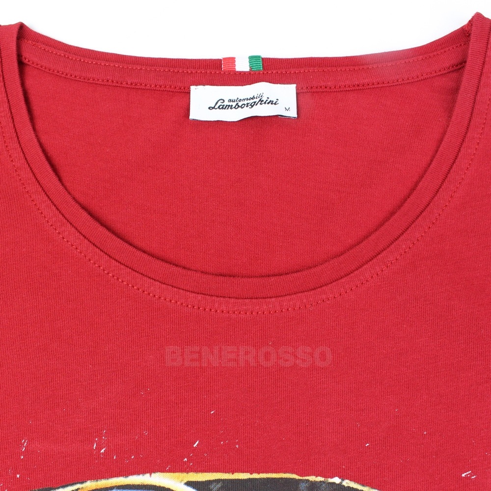 ランボルギーニ メンズ アヴェンタドールS Tee レッド 9012422CCR056 