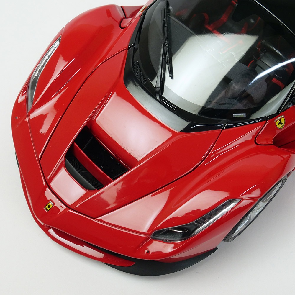 BBR MODELS 1/18スケール フェラーリ ラ フェラーリ レッド (ロッソ コルサ) スペシャルシート PBBR182219