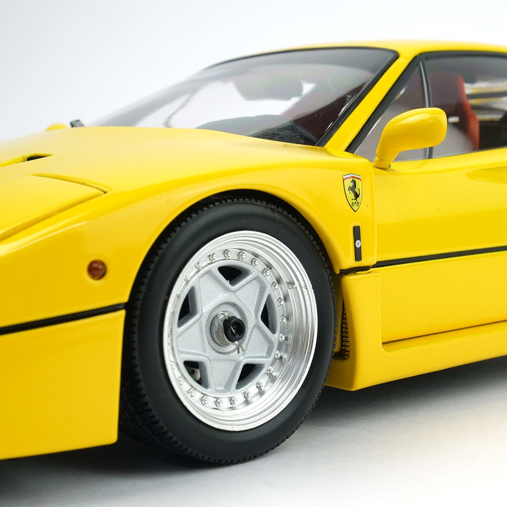 京商オリジナル 1/18スケール フェラーリ F40 イエロー KS08416Y
