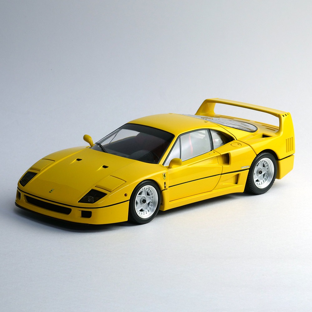 京商オリジナル 1/18スケール フェラーリ F40 イエロー KS08416Y