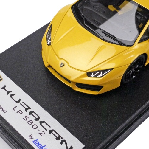 LookSmart 1/43スケール ランボルギーニ ウラカン LP580-2 Giallo Midas LS455F