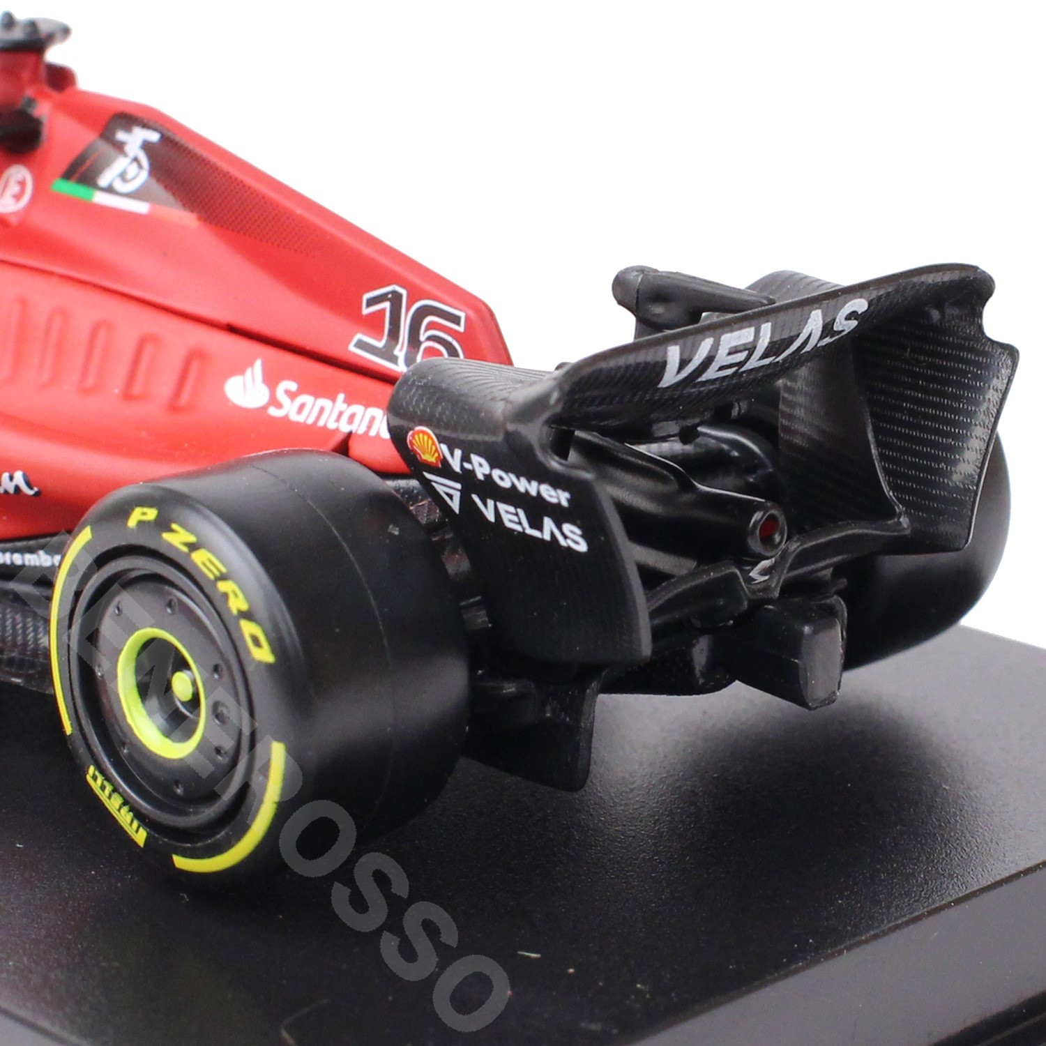 BBURAGO 1/43スケール フェラーリ F1-75 C.ルクレール 2022（ドライバー付）BR-18-36831CL