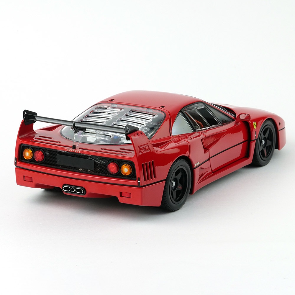 京商オリジナル 1/18スケール フェラーリ F40 ライトウェイト LMウイング レッド KS08416RLM