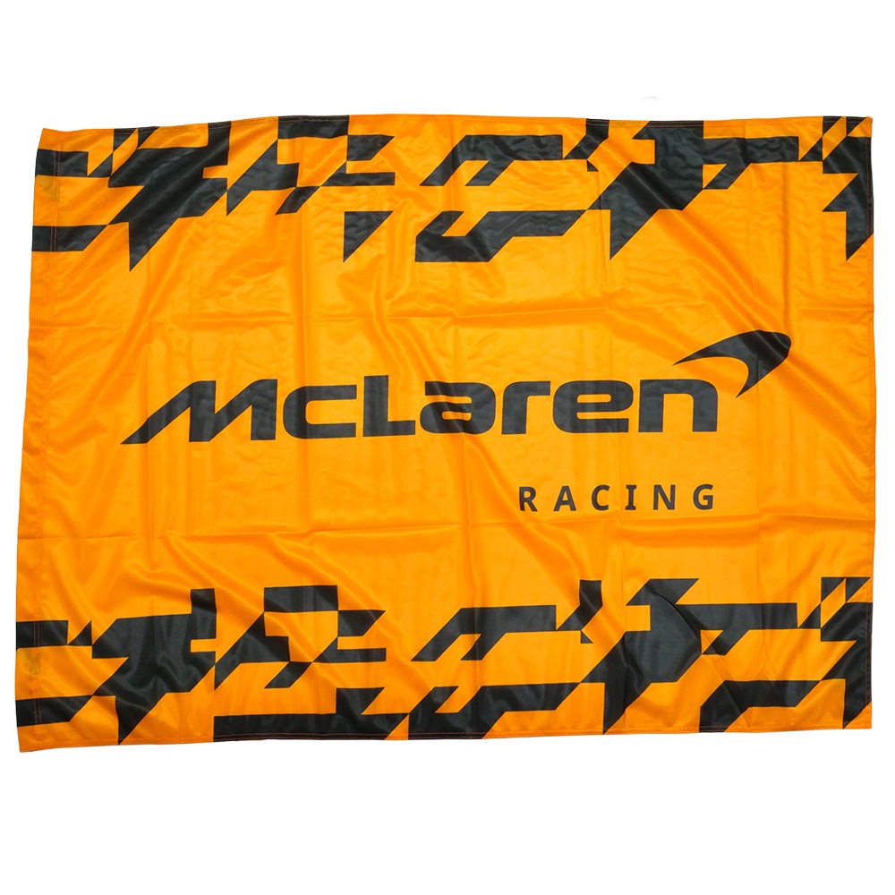 マクラーレン F1 チーム FW フラッグ 100×140cm 2026 オレンジ