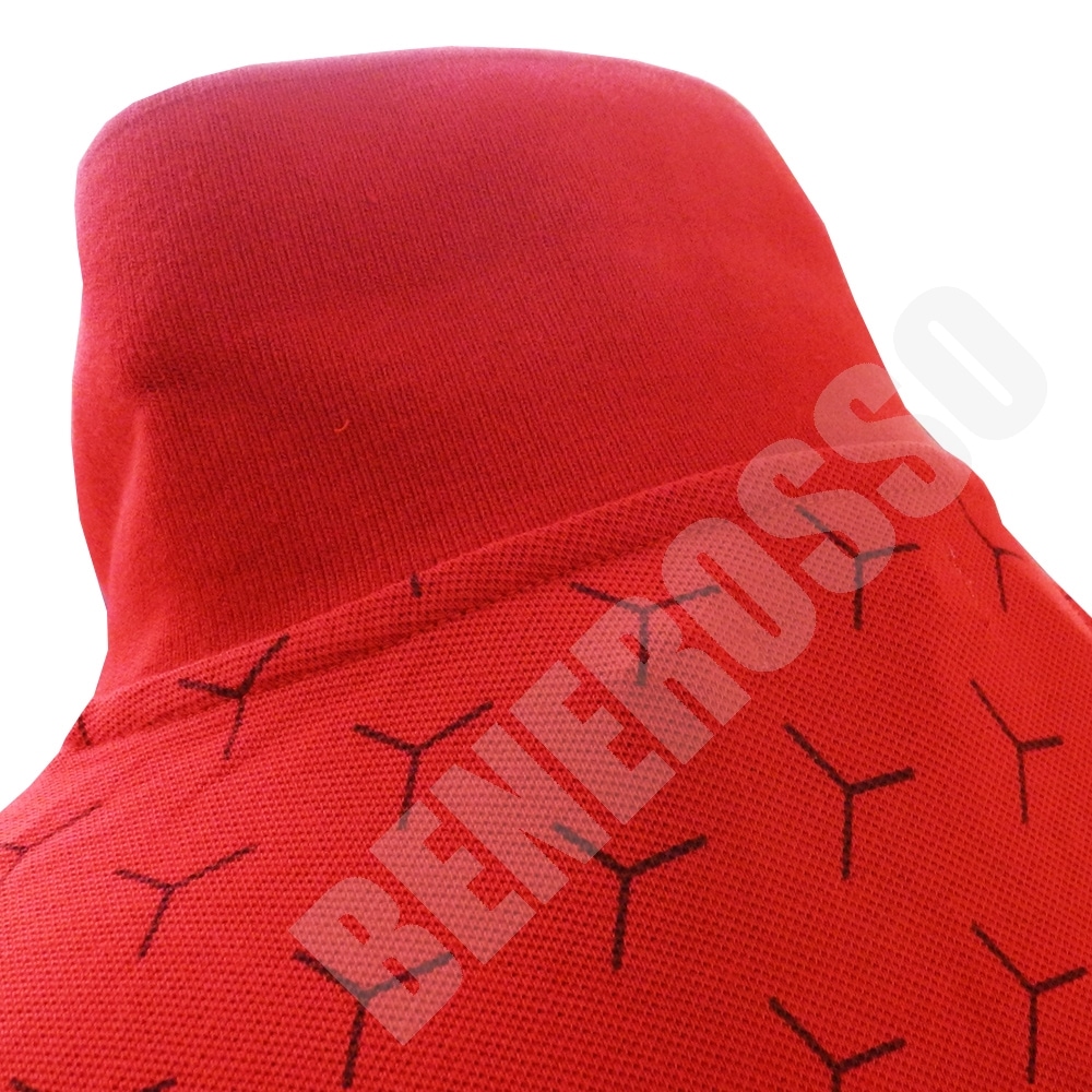 ランボルギーニ メンズ Yパターン ポロ レッド 9011084CCR051 