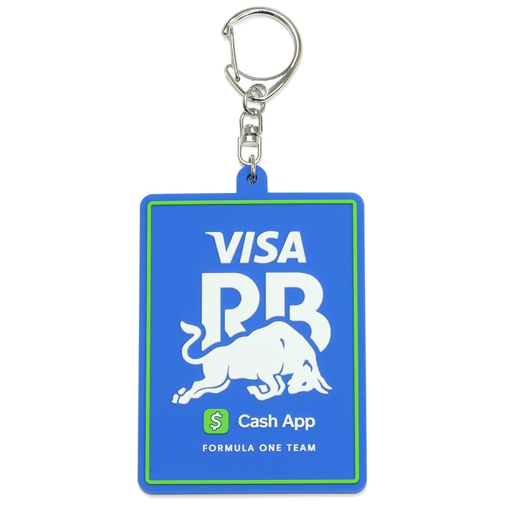 VISA CASH APP RB F1 チーム 日本限定 ロゴキーリング 2025 ブルー RB