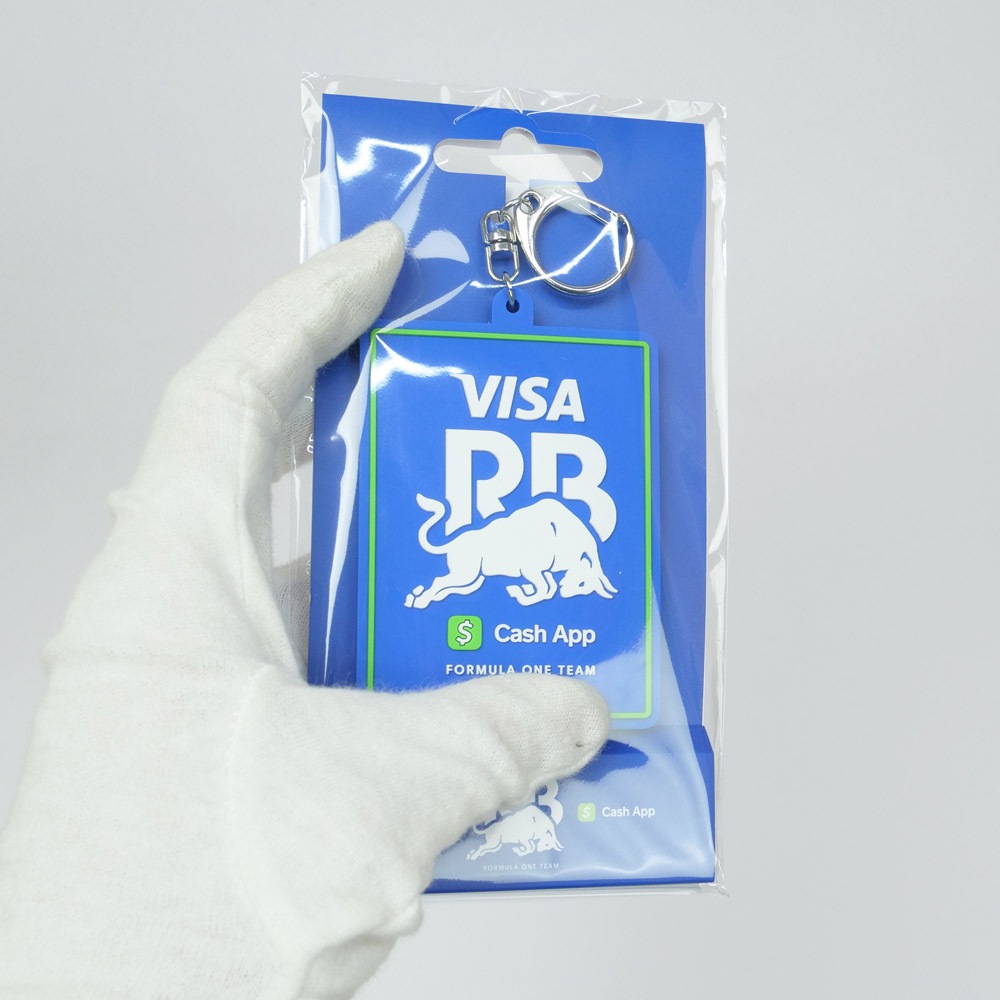 VISA CASH APP RB F1 チーム 日本限定 ロゴキーリング 2025 ブルー RB