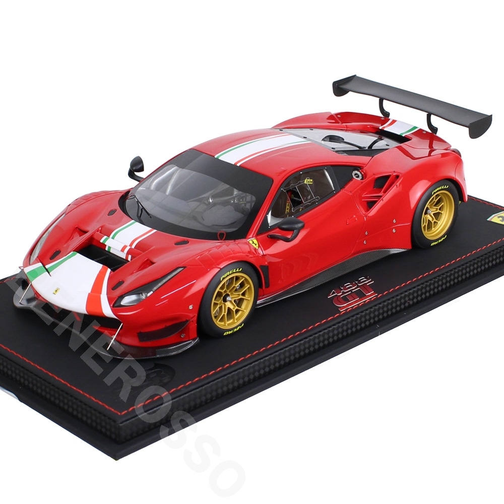 BBR MODELS 1/18スケール フェラーリ 488 GT Modificata Rosso Corsa P18203BV