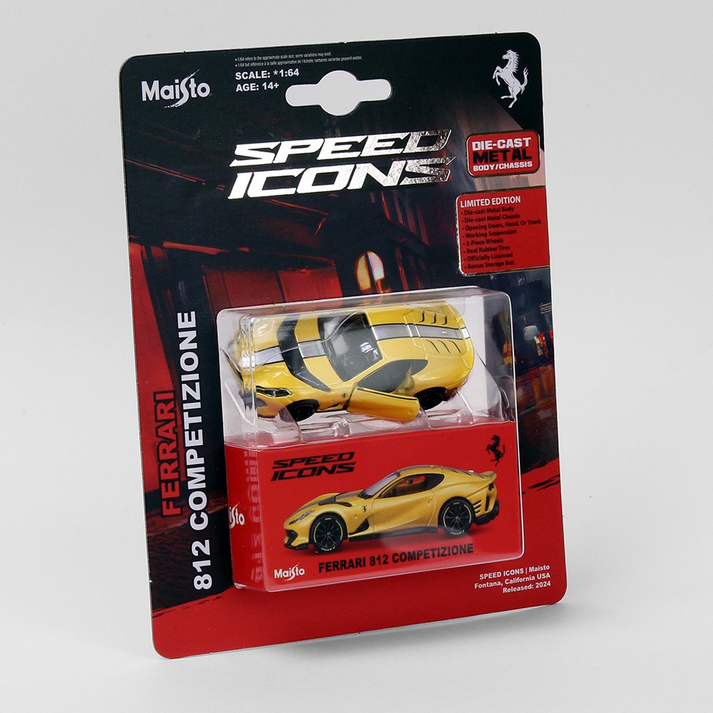 Maisto 1/64スケール SPEED ICONS フェラーリ 812 コンペティツィ