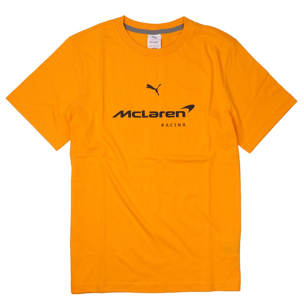PUMA マクラーレン ビッグロゴ Tシャツ 2026 オレンジ 637532-03