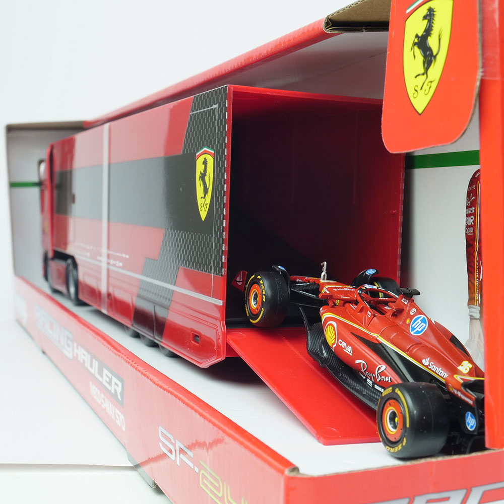 Bburago 1/43 イベコ S-Way 570 キャブ & トレーラー/SF-24 ＃16 C