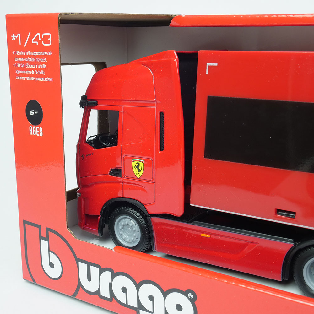 Bburago 1/43 イベコ S-Way 570 キャブ & トレーラー/SF-24 ＃16 C