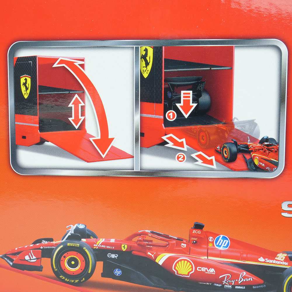 Bburago 1/43 イベコ S-Way 570 キャブ & トレーラー/SF-24 ＃16 C