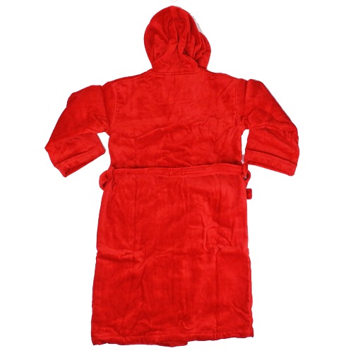 フェラーリ キッズ プランシング ホース バスローブ フード付き レッド