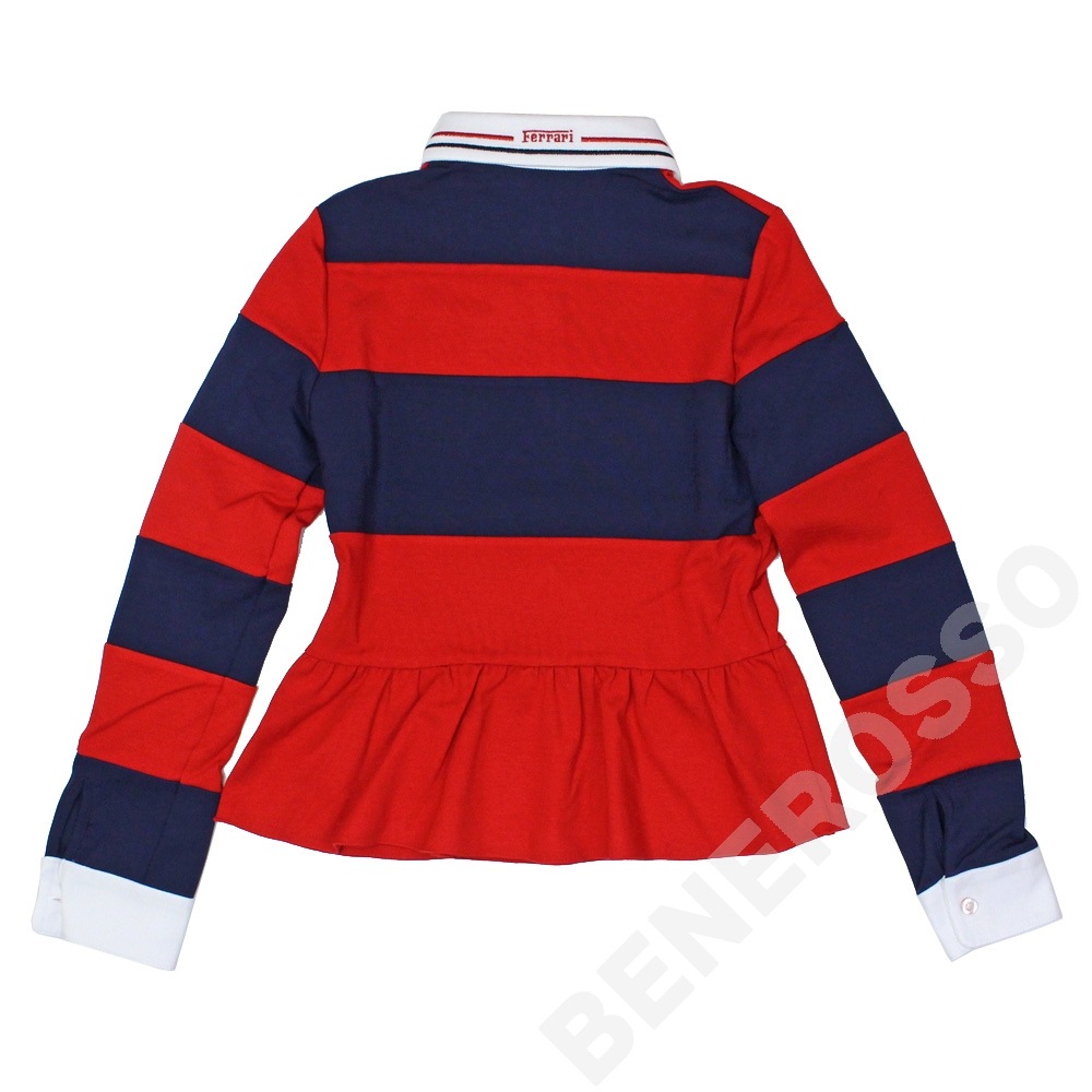 フェラーリ ガールズ ワンピース 12才 レッド/ネイビー 