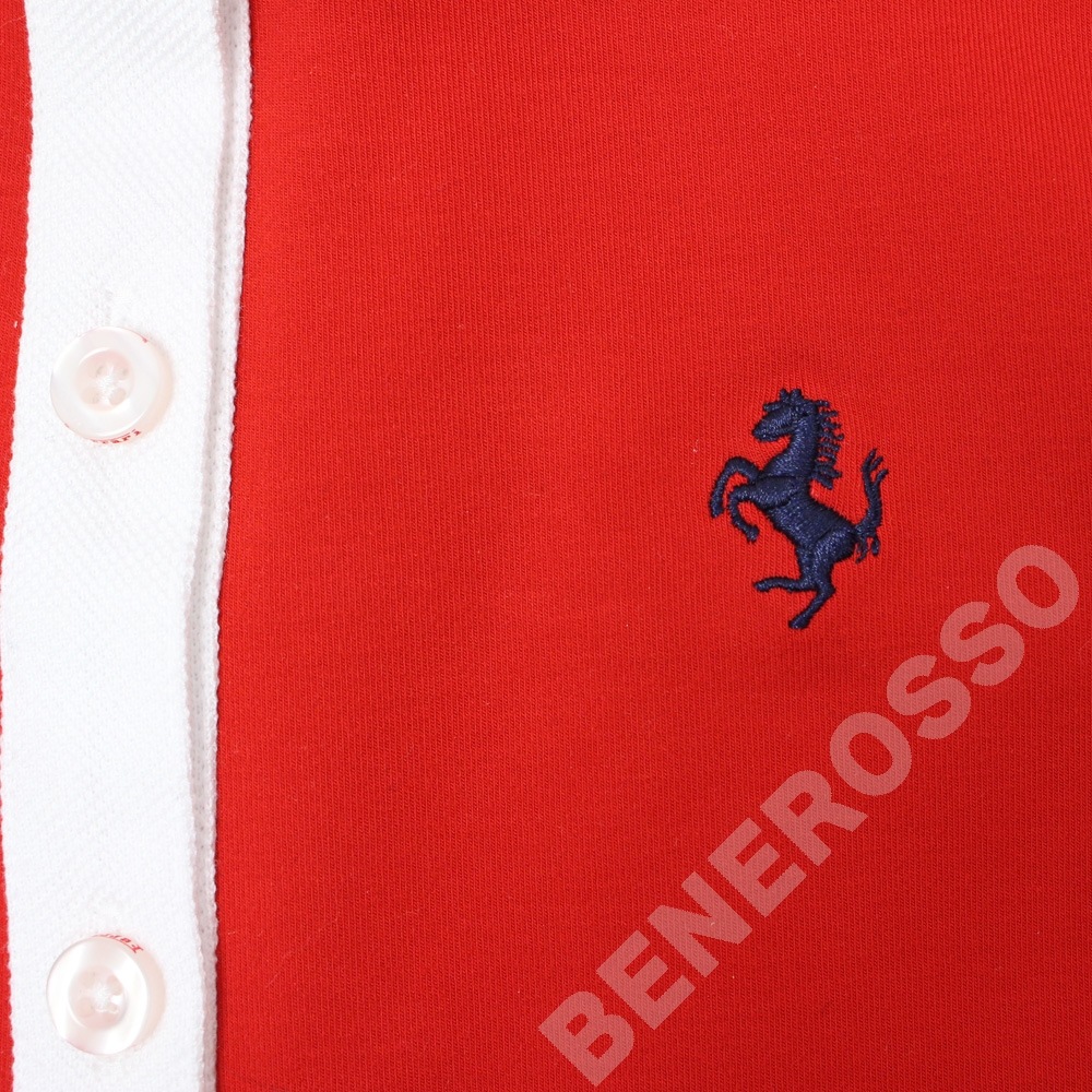 フェラーリ ガールズ ワンピース 12才 レッド/ネイビー 