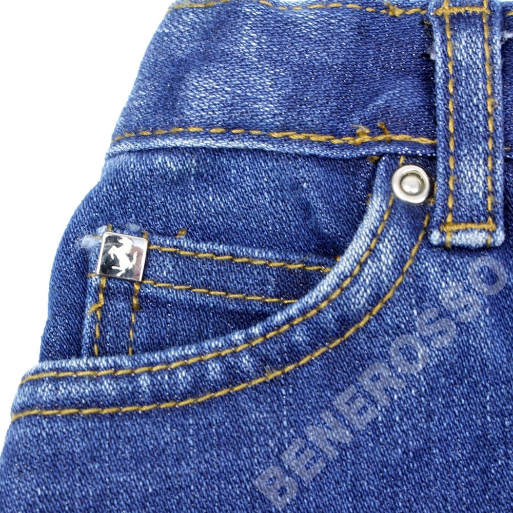 フェラーリ ガールズ デニム スカート 2才 デニムブルー