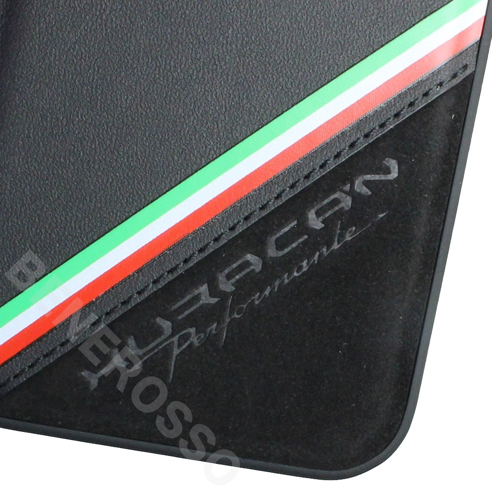 ランボルギーニ iPhone13Pro レザー バックカバー ウラカン D11 ブラック LB-TPUPCIP13P-HU/D11-BK