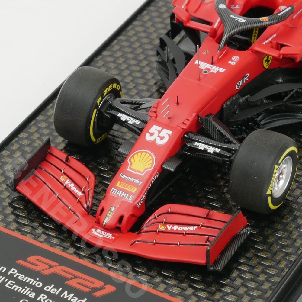 BBR MODELS 1/43スケール フェラーリ SF21 エミリア ロマーニャ GP 2021 C.サインツ BBRC260B