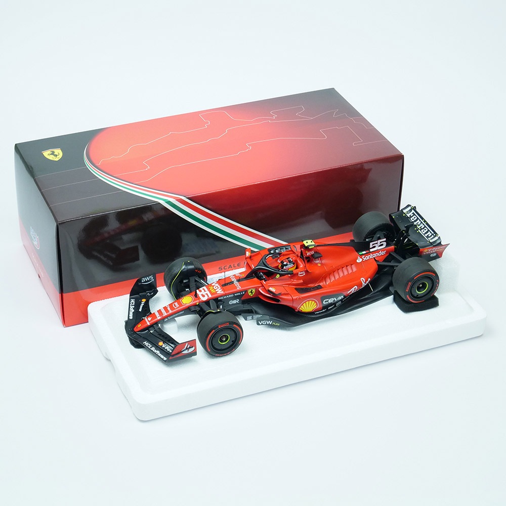 BBR MODELS 1/18スケール フェラーリ SF-23 C.サインツ バーレーンGP
