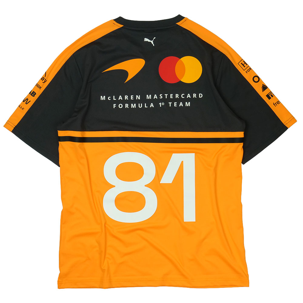 PUMA マクラーレン F1チーム O.ピアストリ Tシャツ 2026 オレンジ