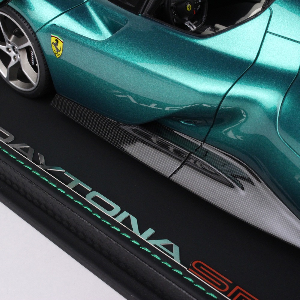 BBR MODELS 1/18スケール フェラーリ デイトナ SP3 イーコナシリーズ Green Jewel P18214TMI