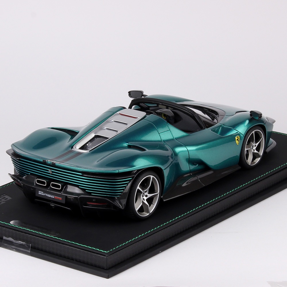 BBR MODELS 1/18スケール フェラーリ デイトナ SP3 イーコナシリーズ Green Jewel P18214TMI