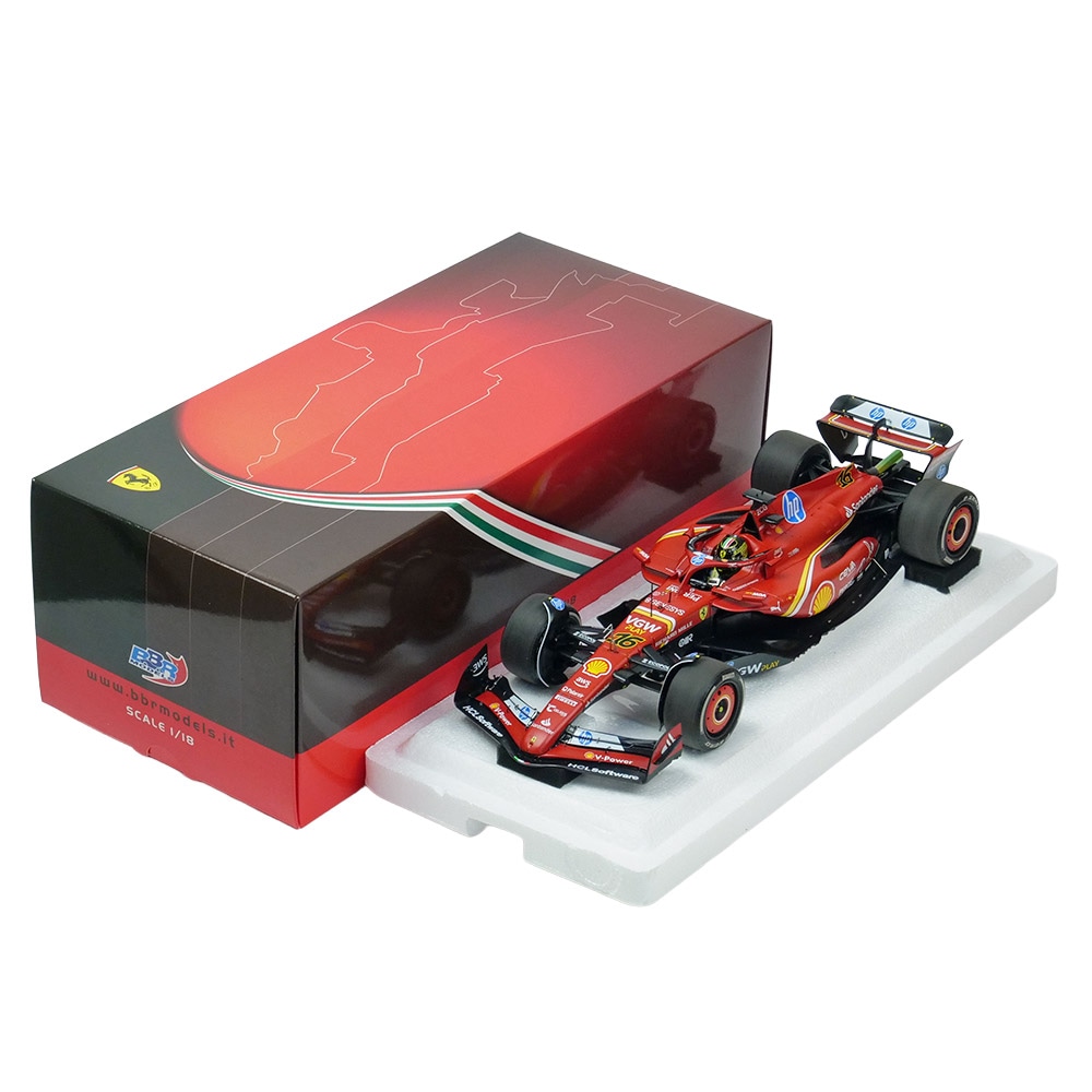 BBR MODELS 1/18スケール フェラーリ SF-24 C.ルクレール イタリアGP