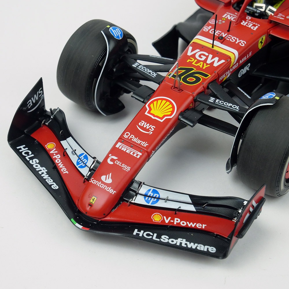 BBR MODELS 1/18スケール フェラーリ SF-24 C.ルクレール イタリアGP