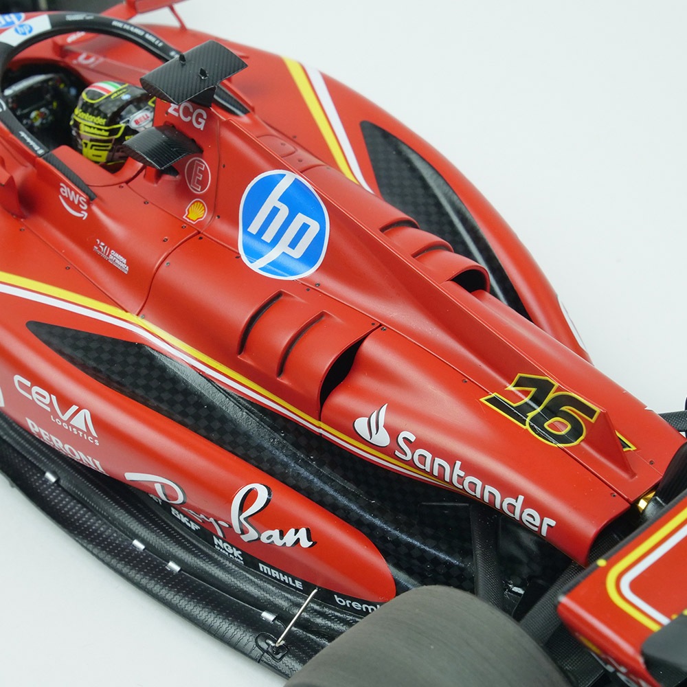 BBR MODELS 1/18スケール フェラーリ SF-24 C.ルクレール イタリアGP