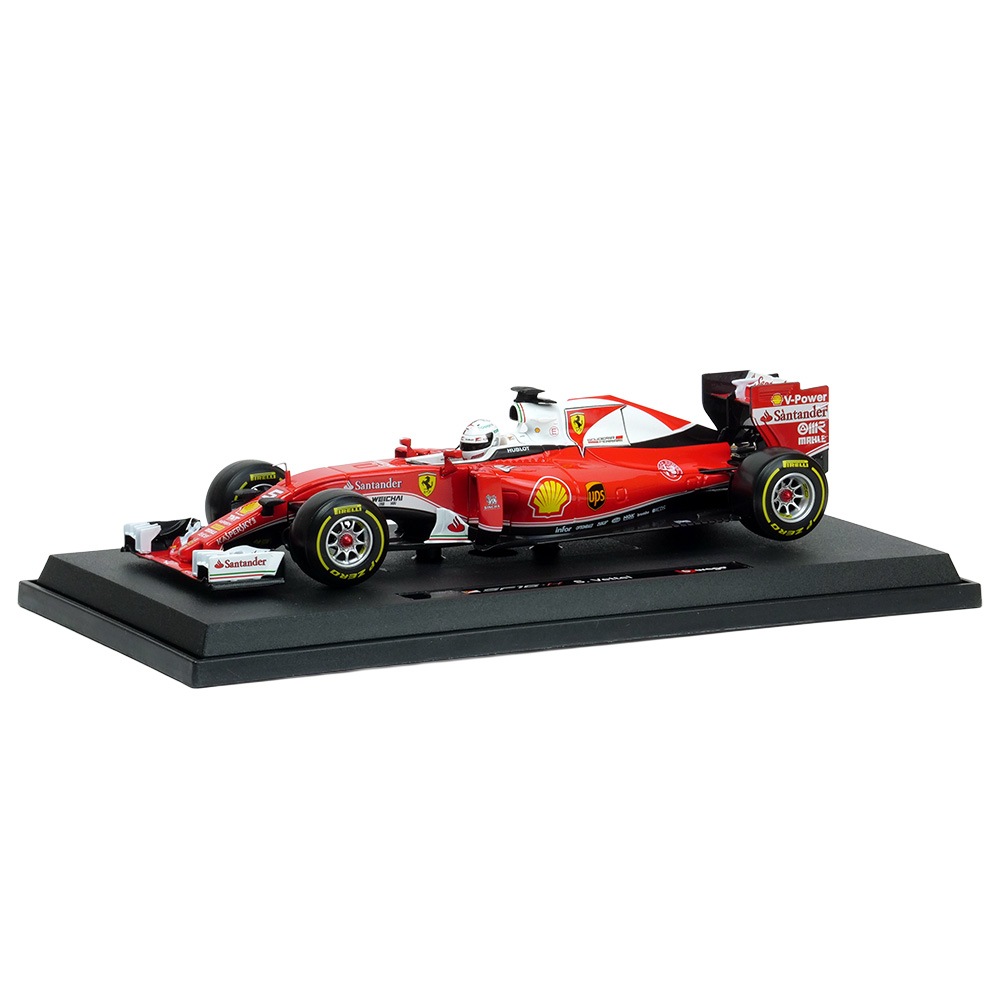 Bburago 1/18スケール フェラーリ SF16-H S.ベッテル 2016年モデル BRG-18-16802SV