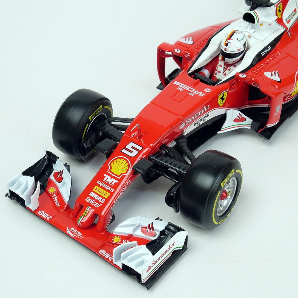 Bburago 1/18スケール フェラーリ SF16-H S.ベッテル 2016年モデル BRG-18-16802SV