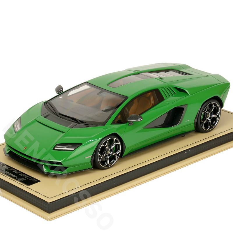 MRコレクション 1/18スケール ランボルギーニ カウンタック LPI800-4 Verde Medio LAMBO052D