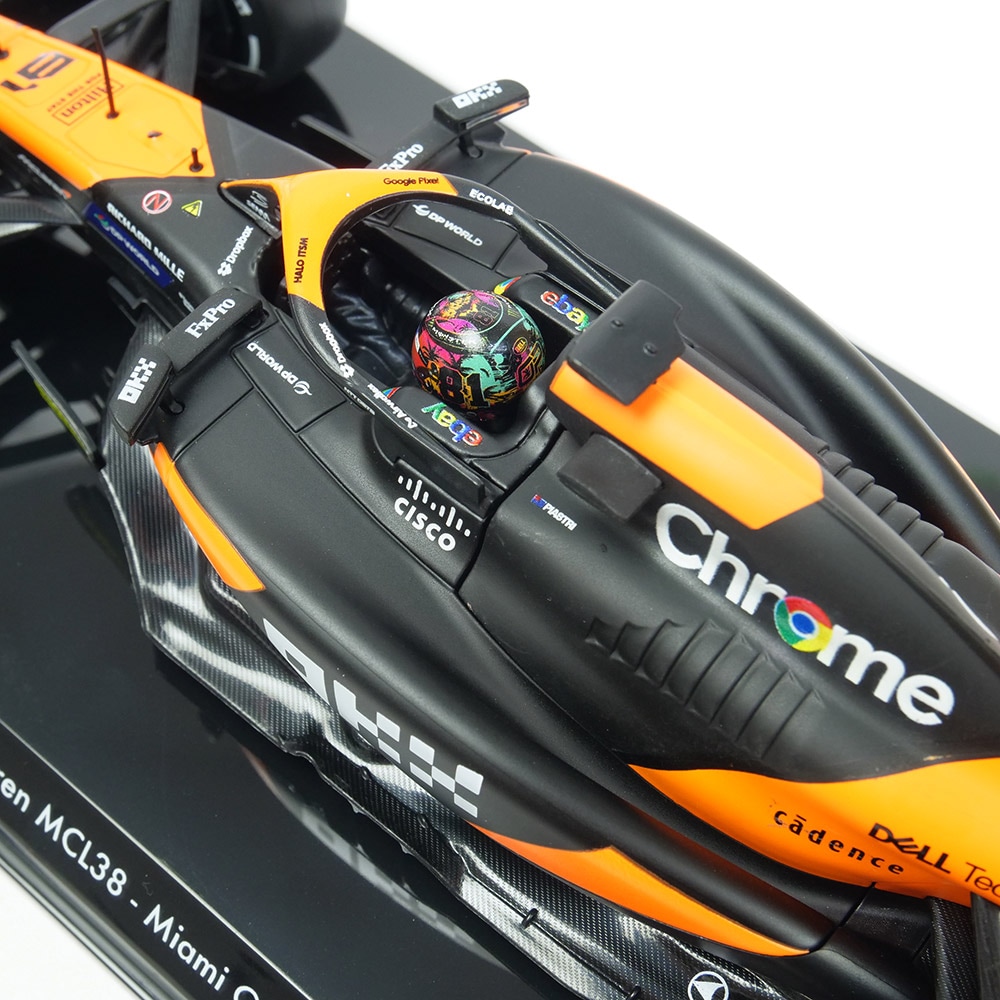 Bburago 1/24スケール マクラーレン F1 チーム MCL38 2024 #81 O