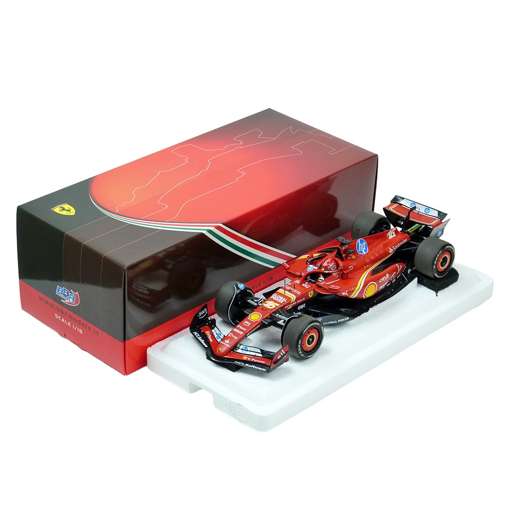 BBR MODELS 1/18スケール フェラーリ SF-24 C.ルクレール オースティン