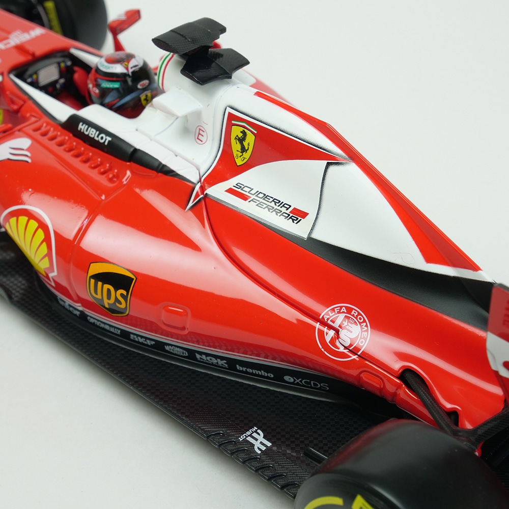 Bburago 1/18スケール フェラーリ SF16-H K.ライコネン 2016年モデル BRG-18-16802KR