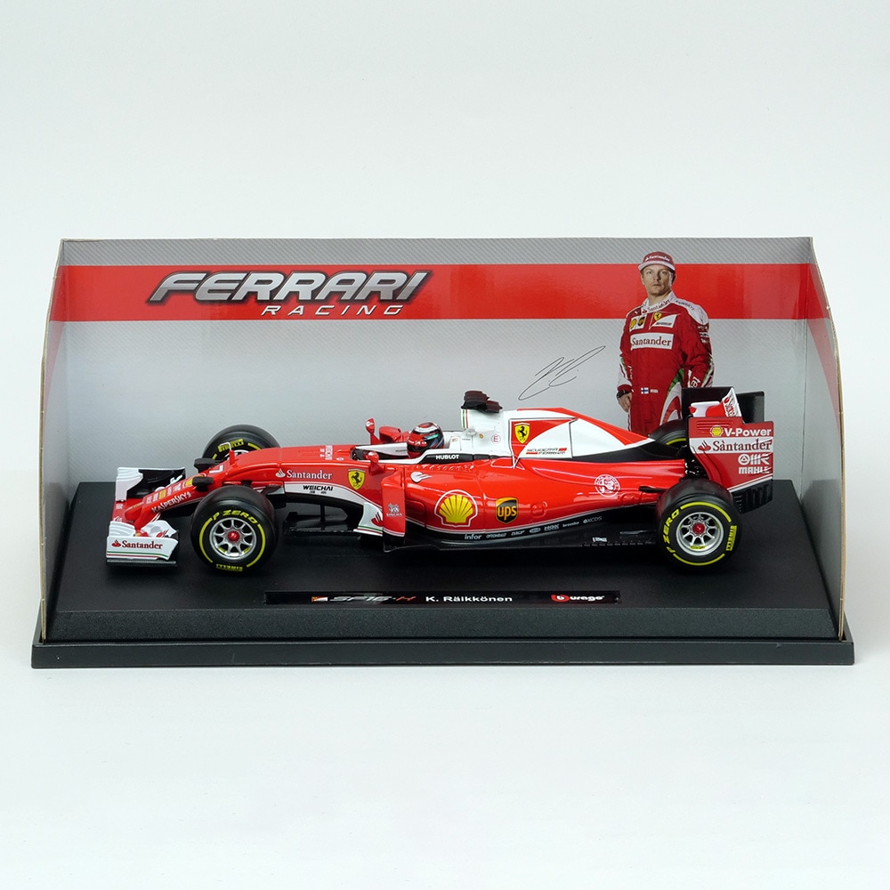 Bburago 1/18スケール フェラーリ SF16-H K.ライコネン 2016年モデル BRG-18-16802KR