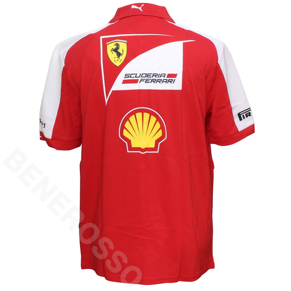 メモラビリア フェラーリ 2013 SFクルー支給用 ポロシャツ(未使用) 【返品・交換対象外】