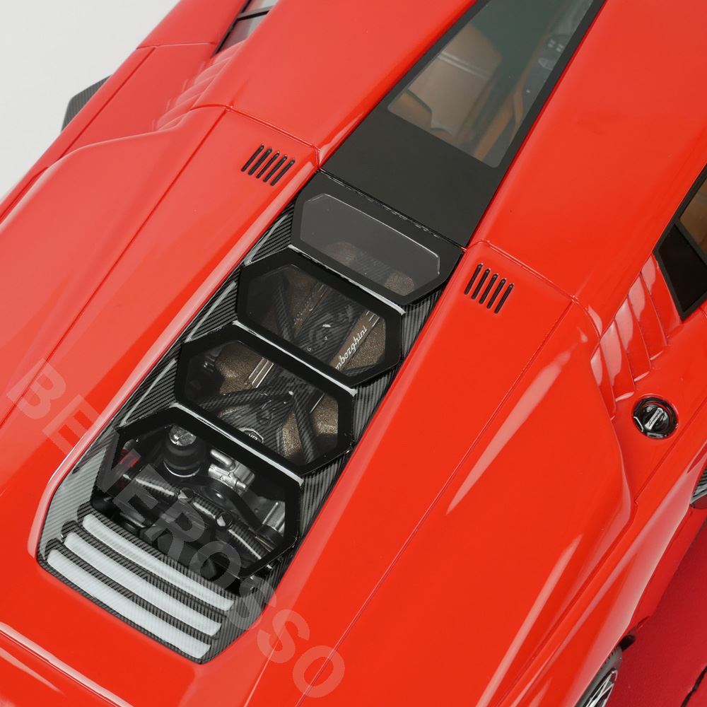 MRコレクション 1/18スケール ランボルギーニ カウンタック LPI800-4 ROSSO LAMBO052B