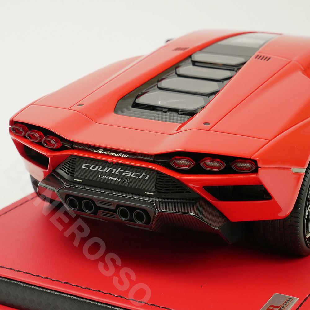MRコレクション 1/18スケール ランボルギーニ カウンタック LPI800-4 ROSSO LAMBO052B