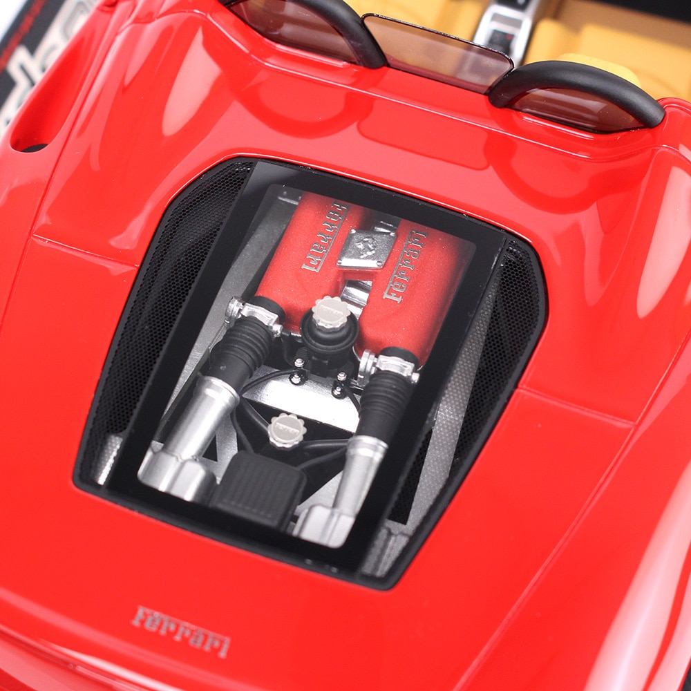 BBR MODELS 1/18スケール フェラーリ 360 モデナ スパイダー オートマティックギア ロッソコルサ - ベージュ （ケース付） P18232AV