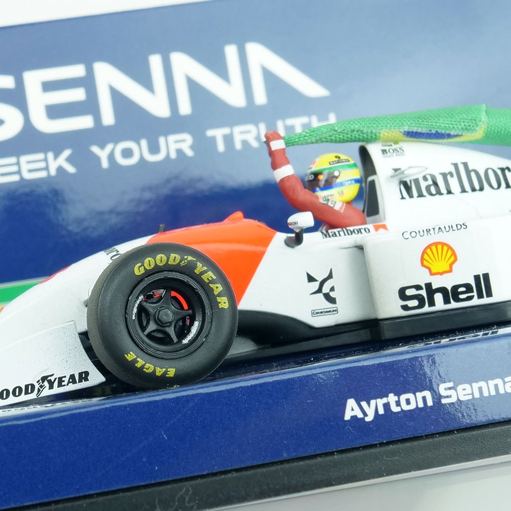 MINICHAMPS 1/43スケール マクラーレン フォード MP4/8 A.セナ