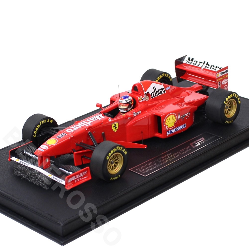 TOPMARQUES 1/18スケール フェラーリ F310B 1997 カナダGPウィナー No.5 M.シューマッハ ドライバーフィギュア付 GRP134AWD （デカール加工）