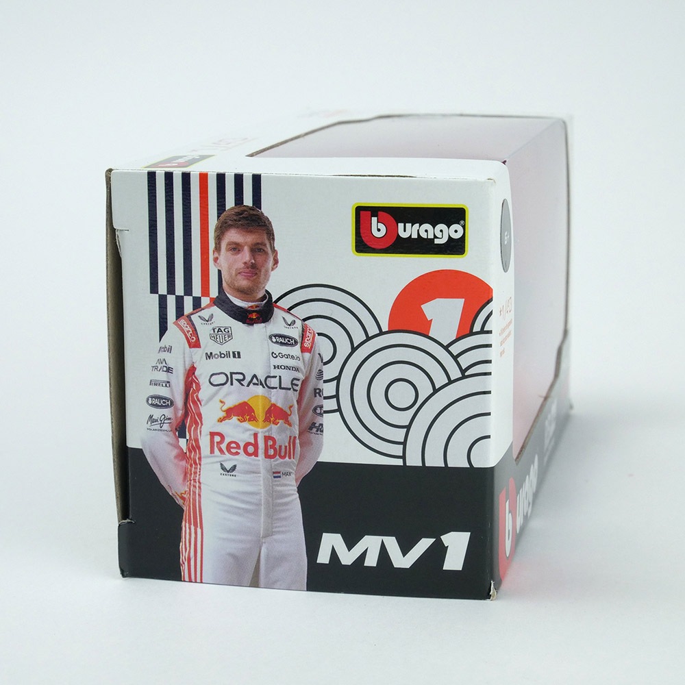 Bburago 1/43スケール オラクル レッドブル レーシング ホンダ RB21 M.フェルスタッペン 2025年 日本GP ホワイト BR-18-38233MVJP