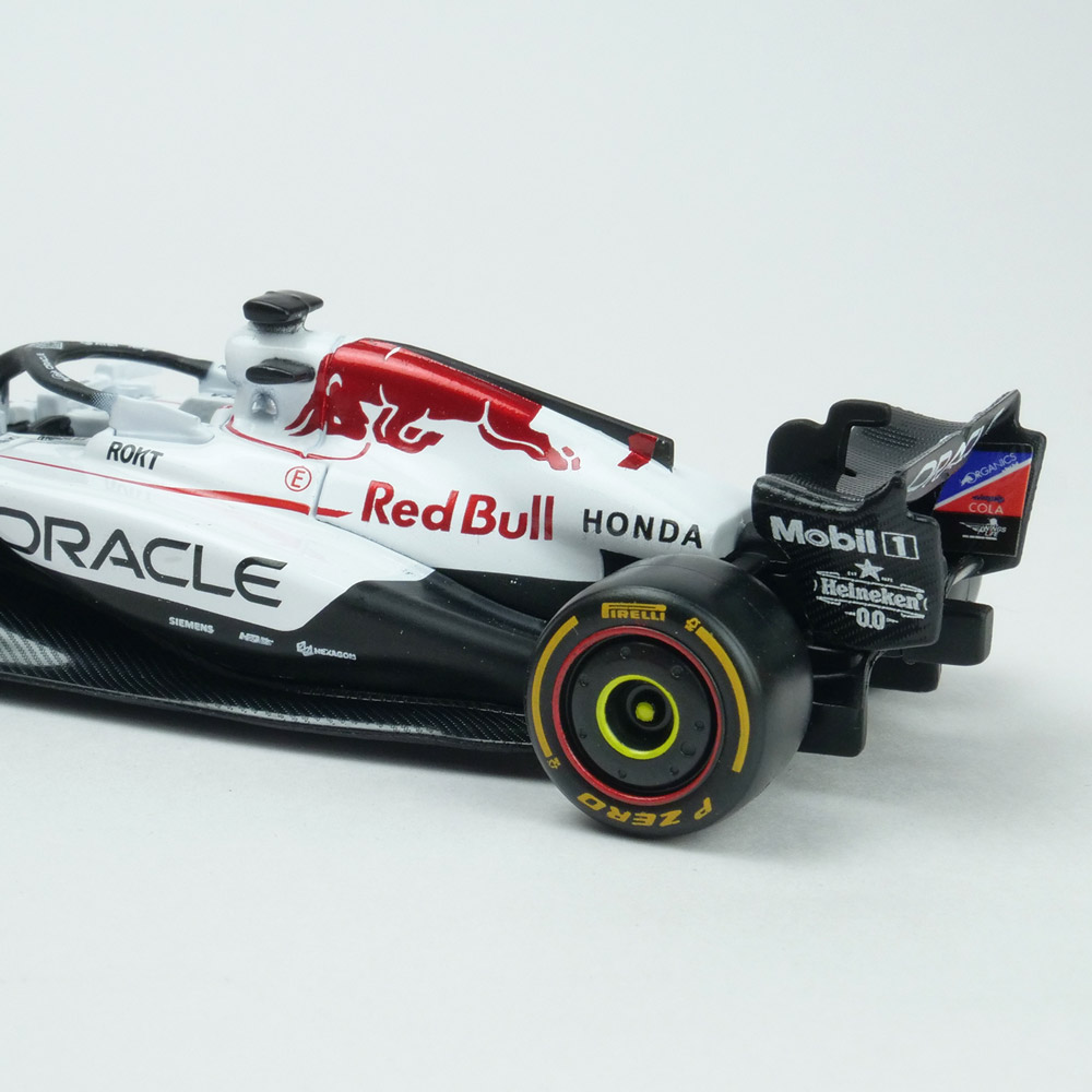 Bburago 1/43スケール オラクル レッドブル レーシング ホンダ RB21 M.フェルスタッペン 2025年 日本GP ホワイト BR-18-38233MVJP