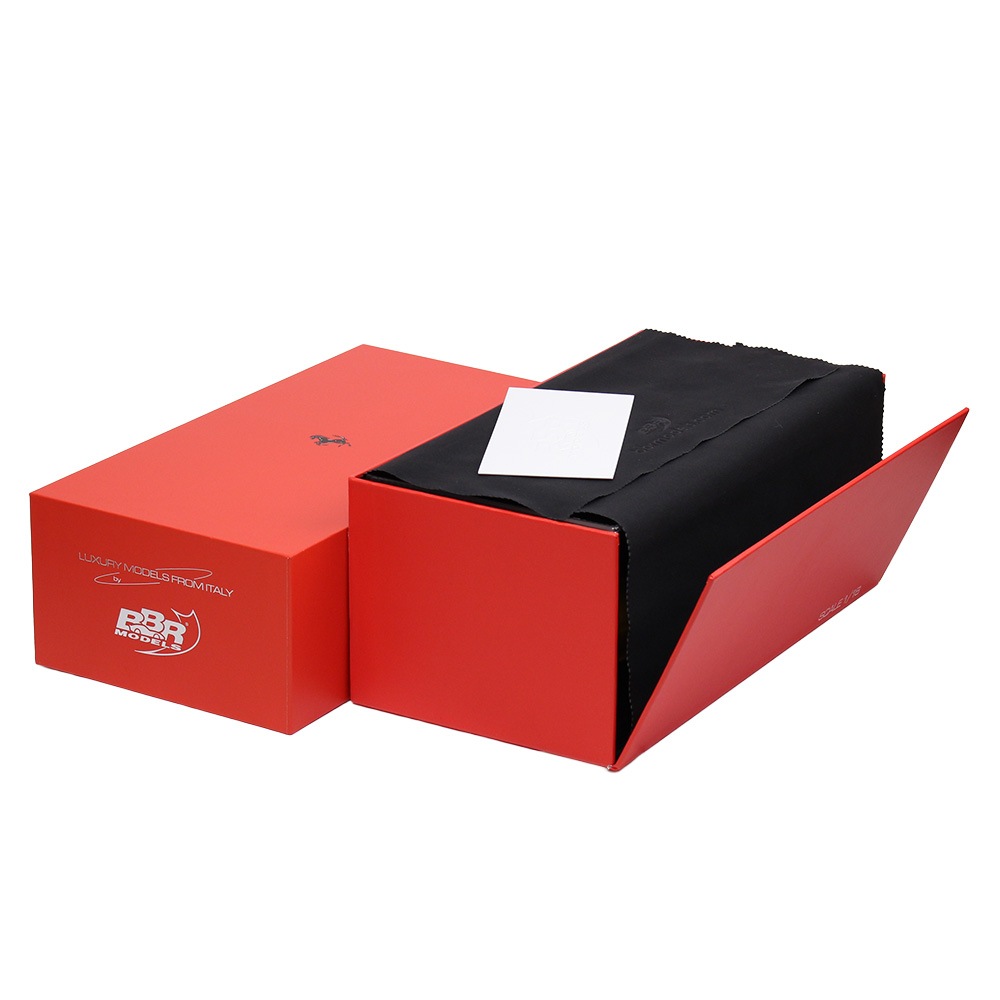 BBR MODELS 1/18スケール フェラーリ 360 モデナ スパイダー オートマティックギア ジアッロ モデナ - ブラック （ケース付） P18232BV