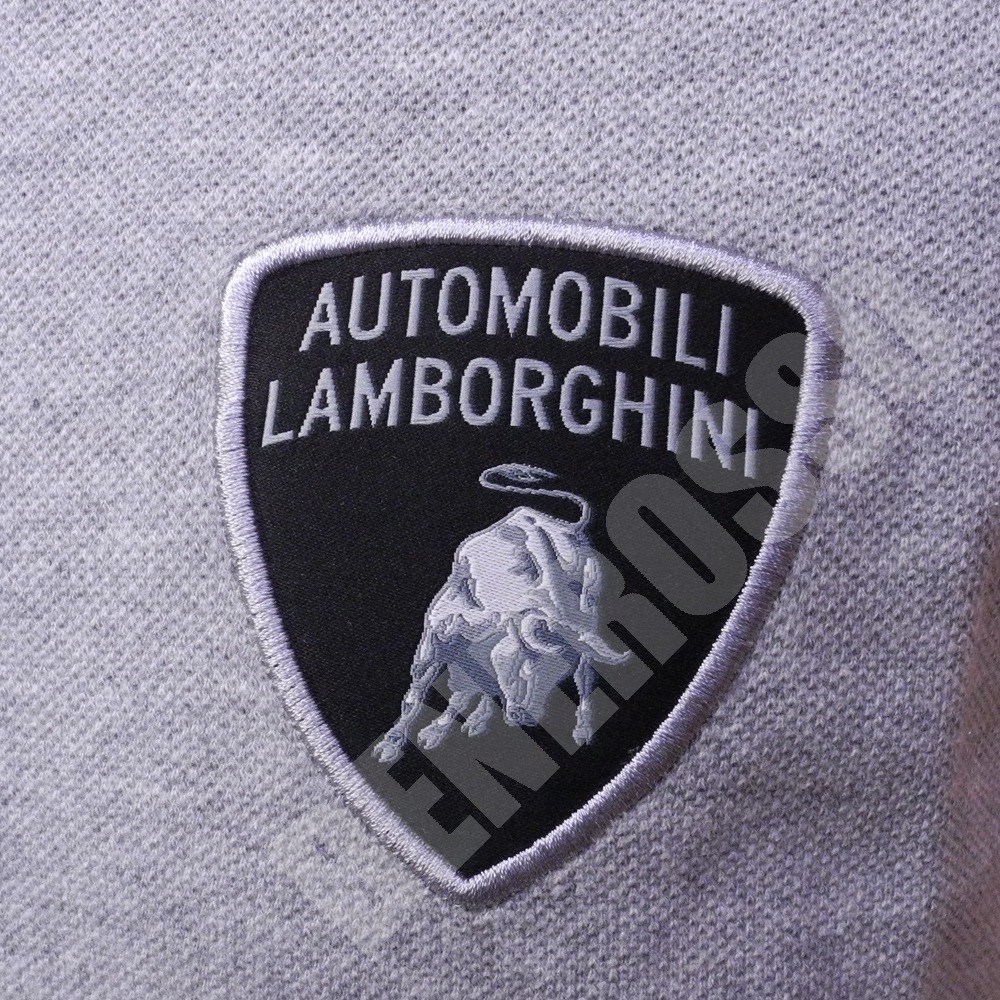 ランボルギーニ メンズ アヴェンタドール ロードスター ポロ イエロー/ホワイト 9011543CCY043 