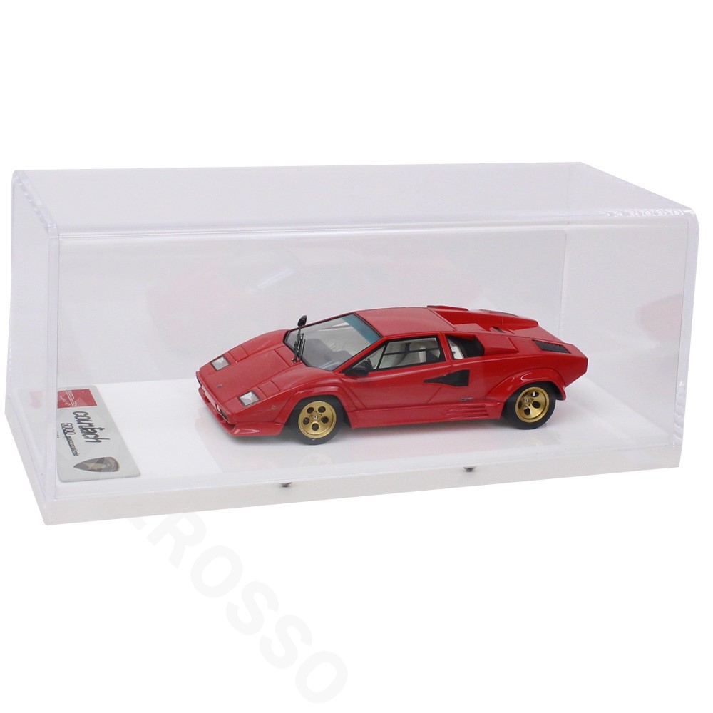 EIDOLON 1/43スケール ランボルギーニ カウンタック LP5000 QV 1988 レッド EM652A